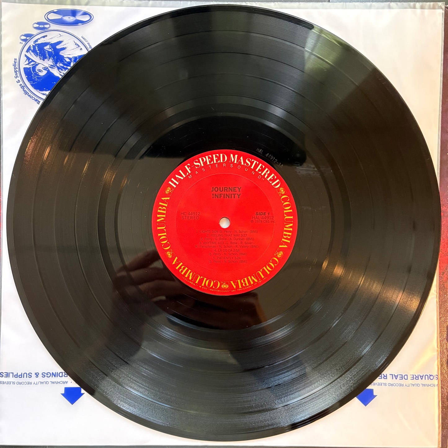 Journey, "Infinity" (LP) (Half-Speed Mastered) [VG Used]