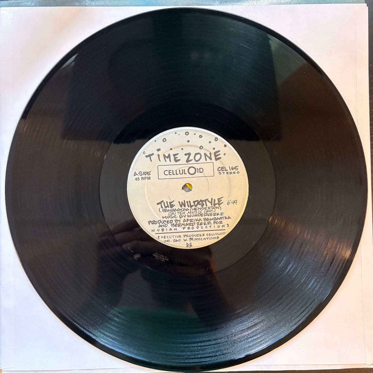 Time Zone, "The Wildstyle" (12") [VG Used]