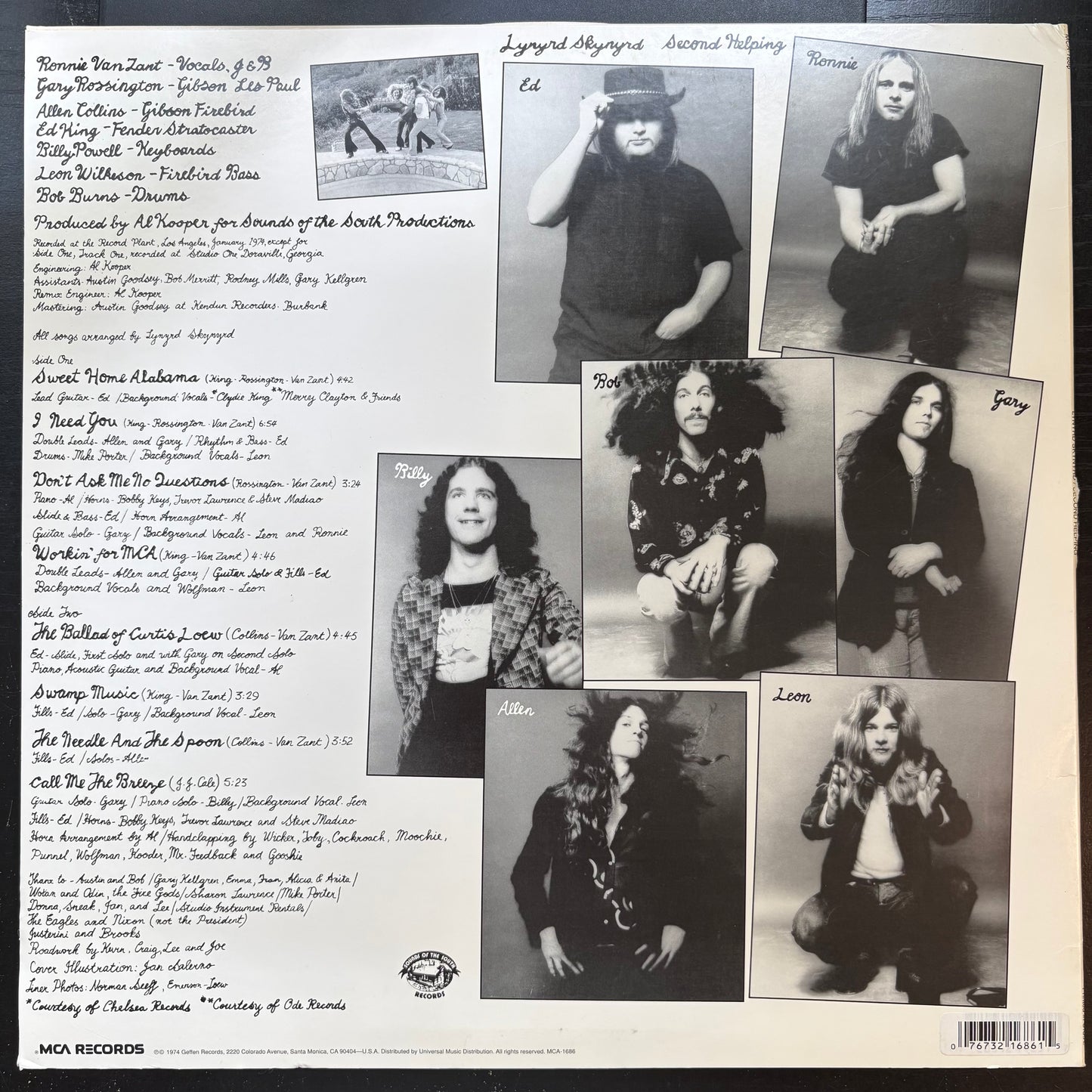 Lynyrd Skynyrd, "Second Helping" (LP) (180 Gram) [VG Used]