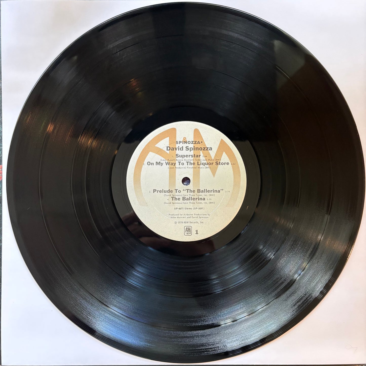 David Spinozza, "Spinozza" [VG Used]
