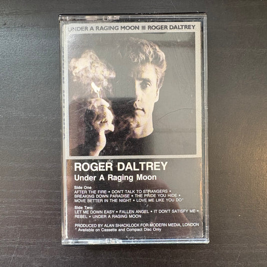Roger Daltrey, "Under a Raging Moon" [Cassette]