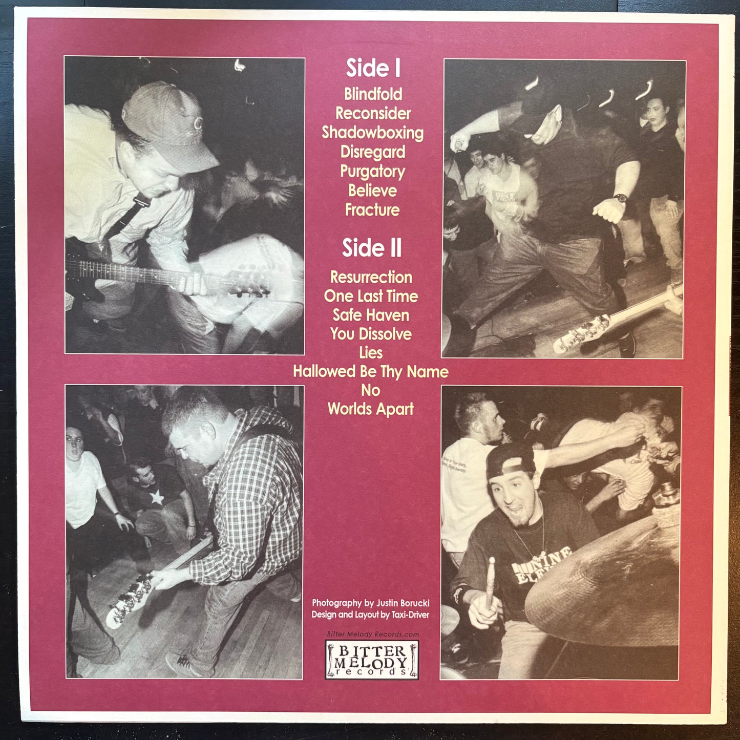 Indecision, "Unorthodox" (LP) (Red/Yellow/Green Starburst) [VG+ Used]