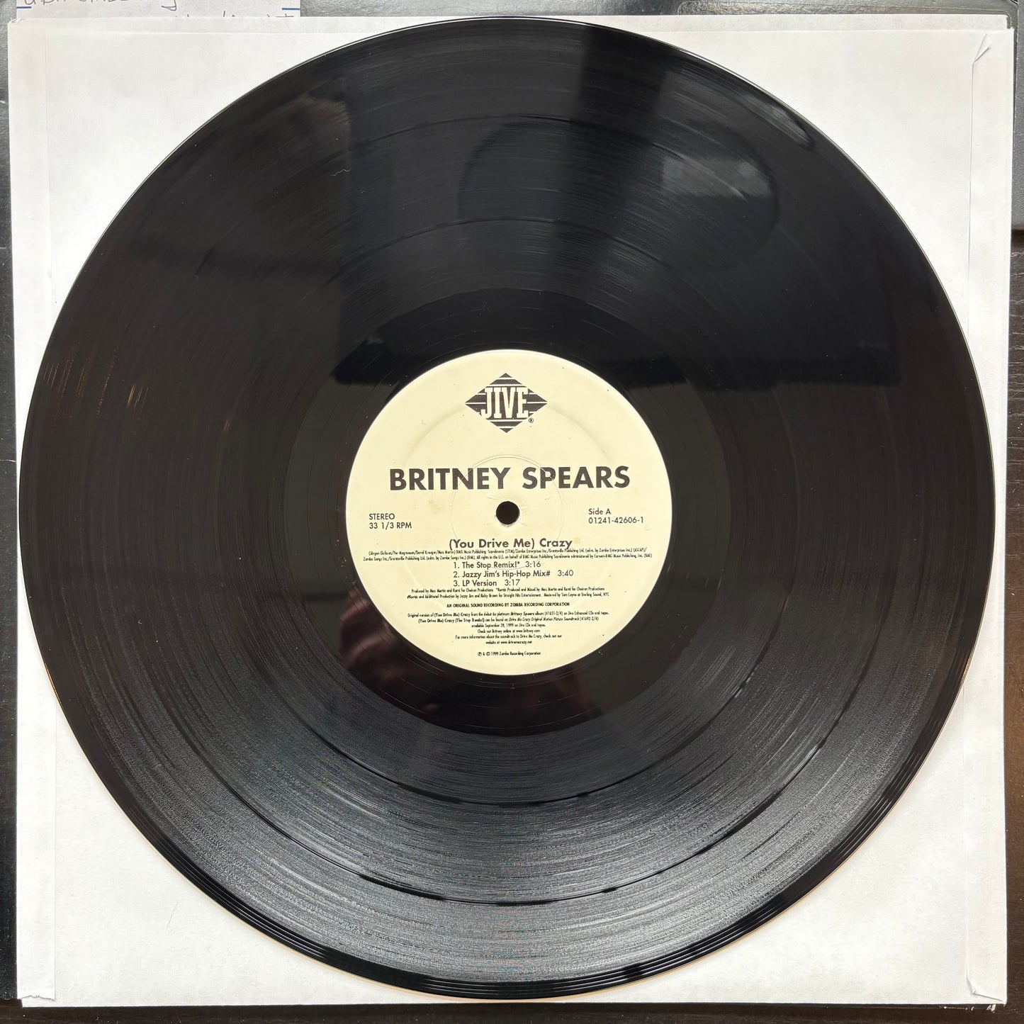 Britney Spears, "(You Drive Me) Crazy" (Promo 12") [VG+ Used]