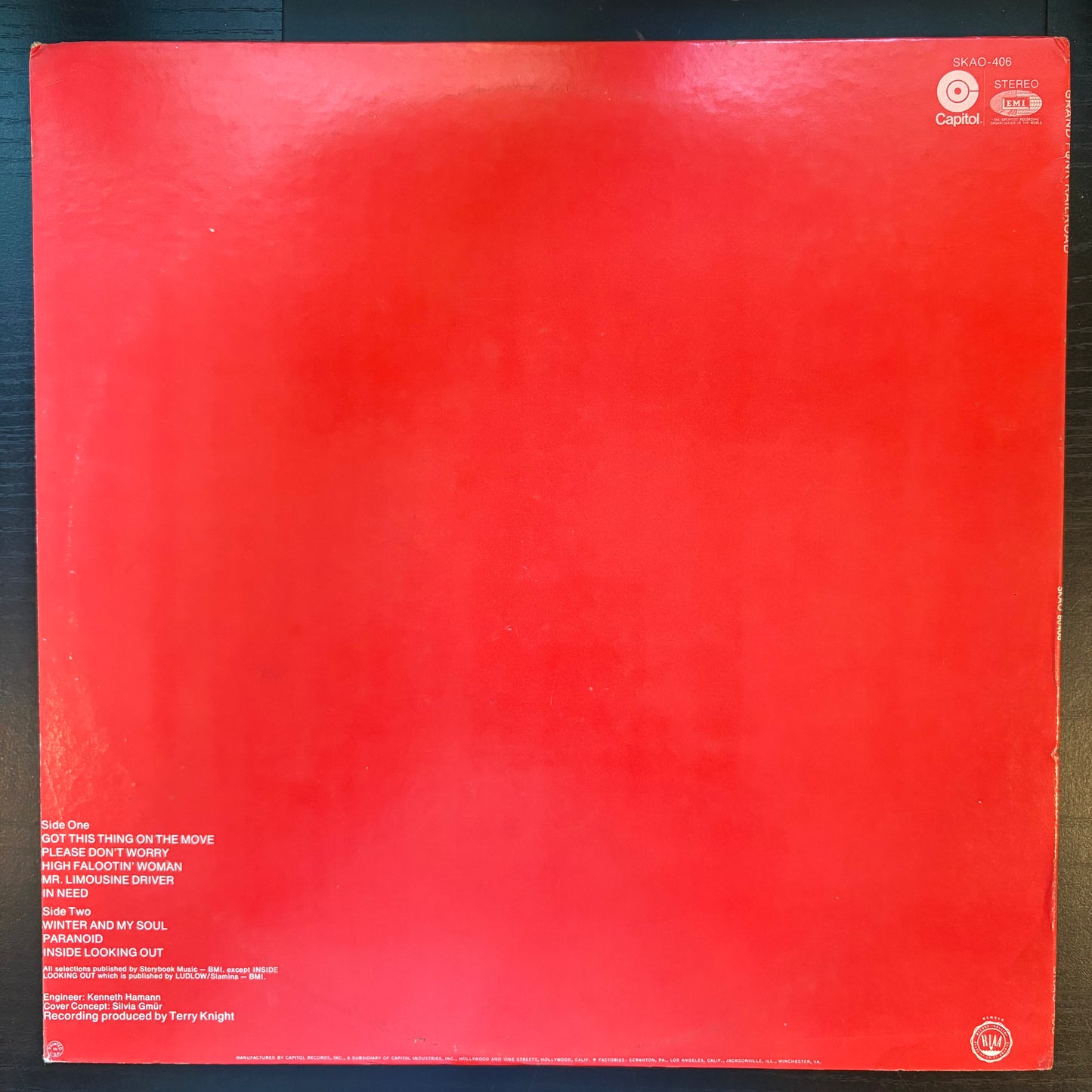 Grand Funk Railroad, "Grand Funk" [VG Used]
