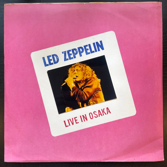 Led Zeppelin, "Live in Osaka" (2LP) [VG Used]