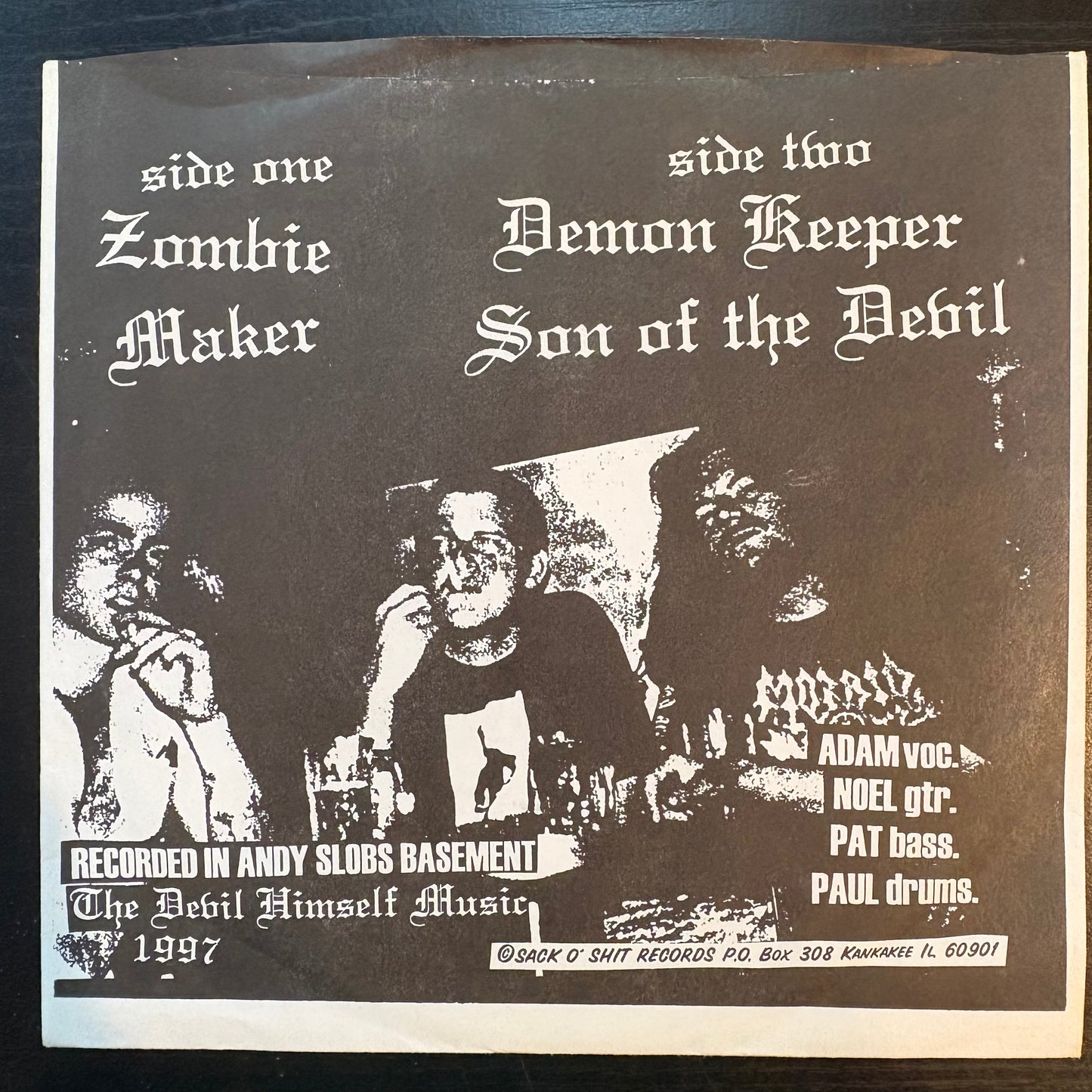 Hookers, "Zombie Maker" (7") [VG Used]