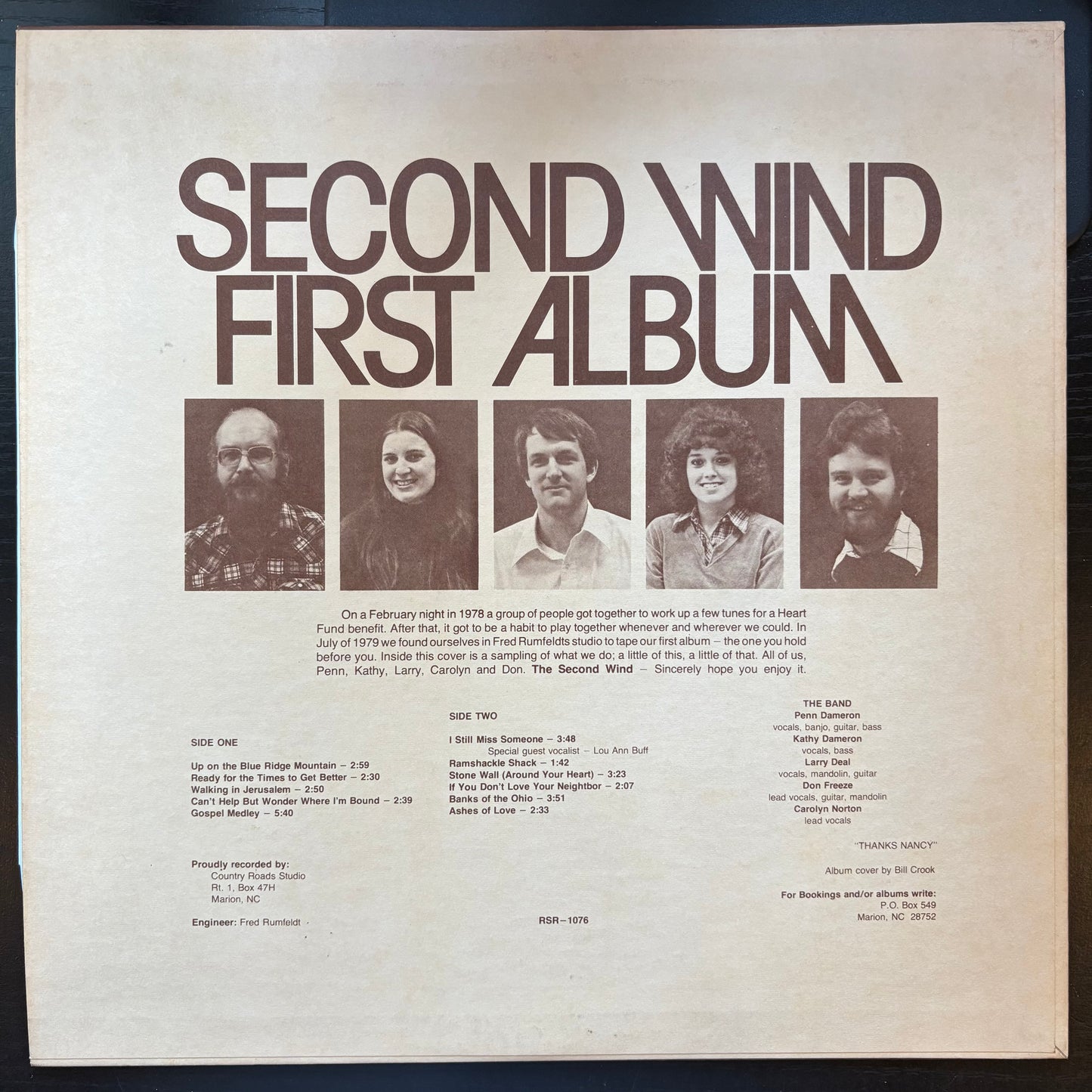 Second Wind, "First Album" [VG+ Used]