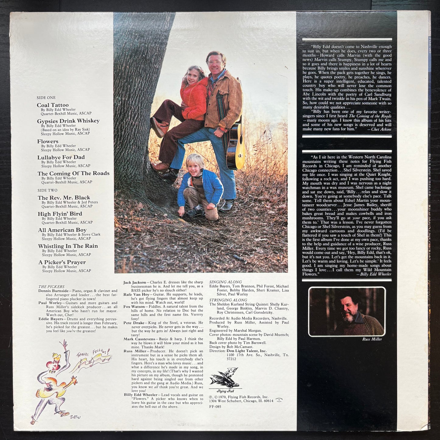 Billy Edd Wheeler, "Wild Mountain Flowers" [VG Used]