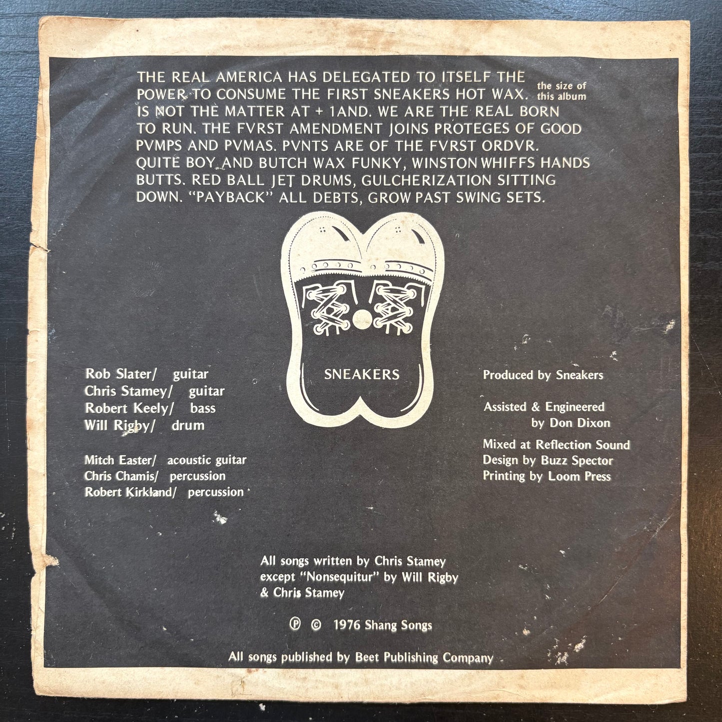 Sneakers, "Sneakers" (7" EP) [VG Used]