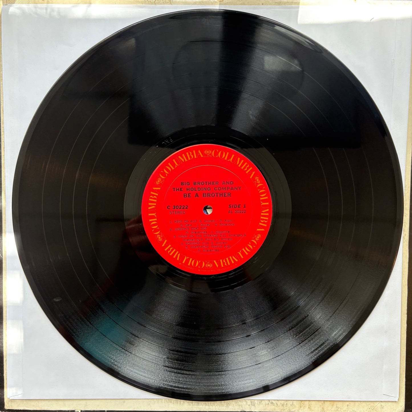 Big Brother and the Holding Co., "Be a Brother" [VG Used]