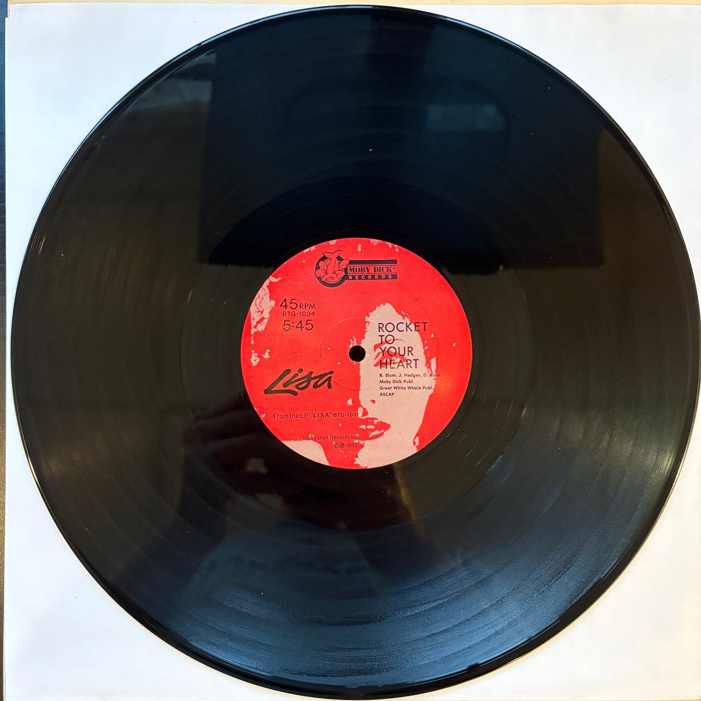 Lisa, "Rocket to Your Heart" (12") [VG+ Used]