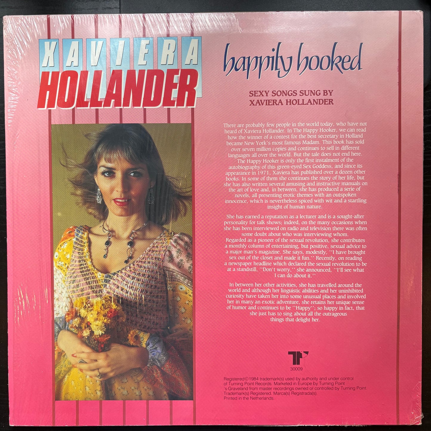 Xaviera Hollander, "Happily Hooked" [VG- Used]