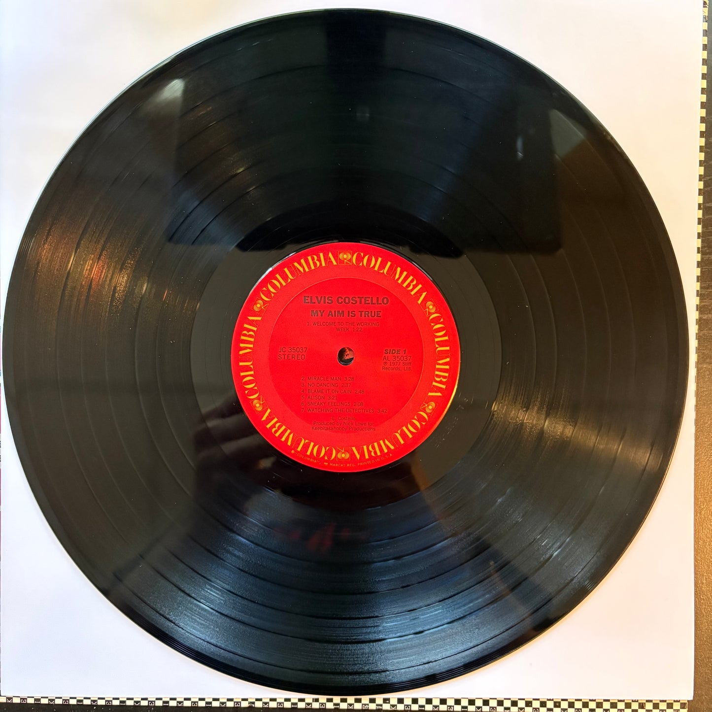 Elvis Costello, "My Aim Is True" (LP) [VG- Used]