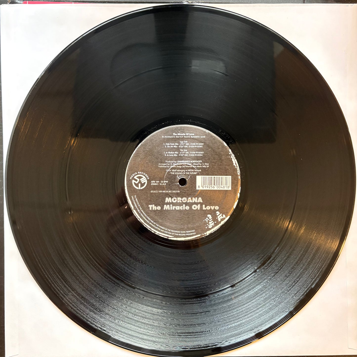 Morgana, "The Miracle of Love" (12") [VG+ Used]