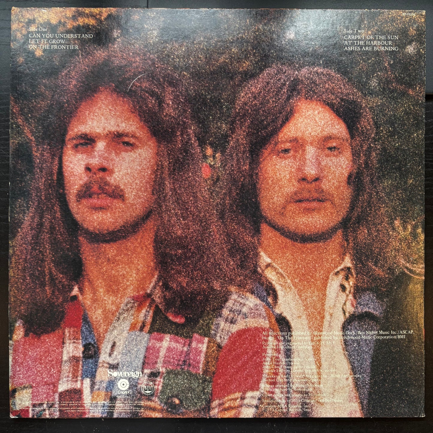 Renaissance, "Ashes Are Burning" [VG Used]