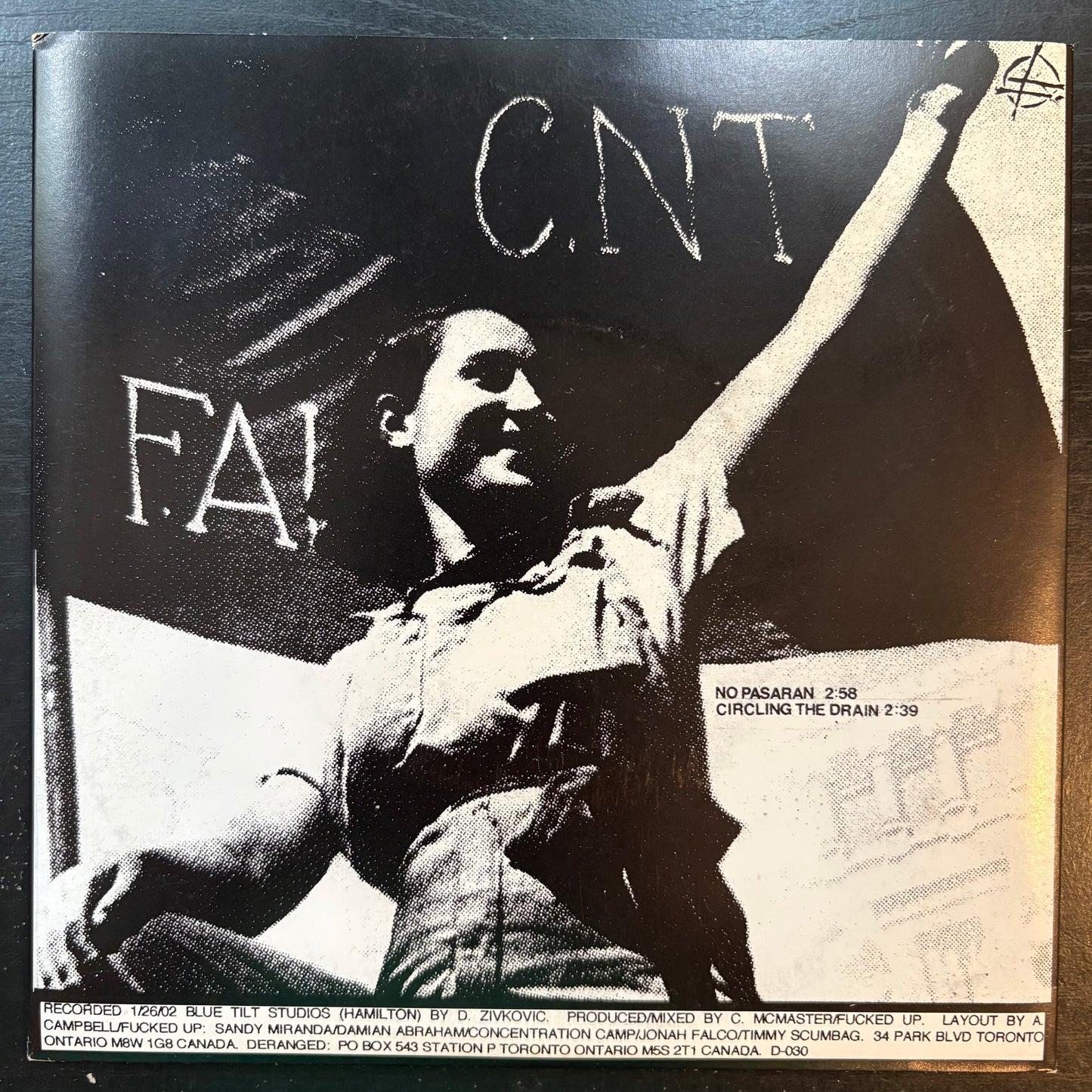 Fucked Up, "No Pasaran" (7") [VG Used]