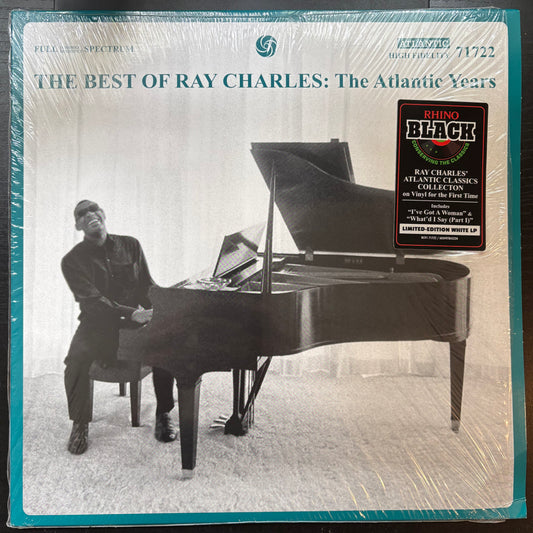Ray Charles, "The Best of Ray Charles: The Atlantic Years" (2LP) (White Vinyl) [EX Used]