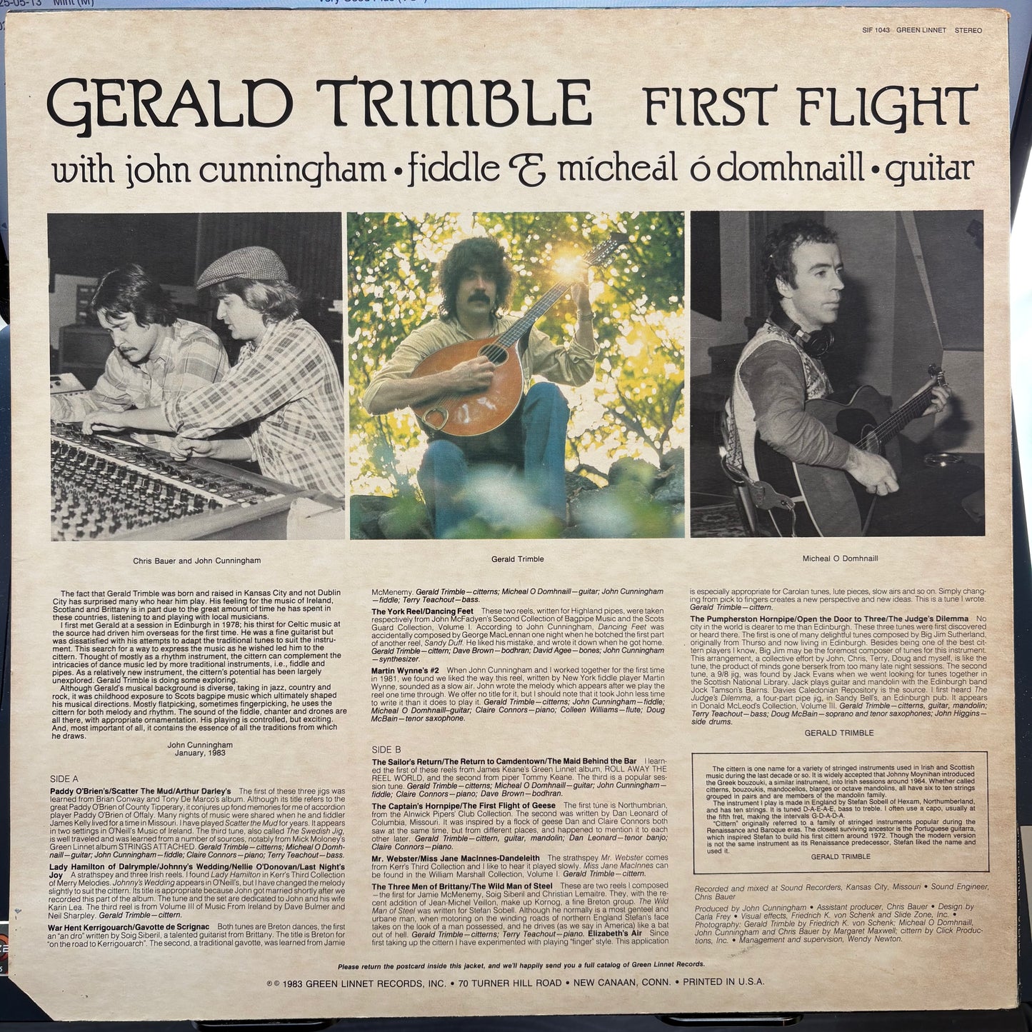 Gerald Trimble, "First Flight" [VG+ Used]