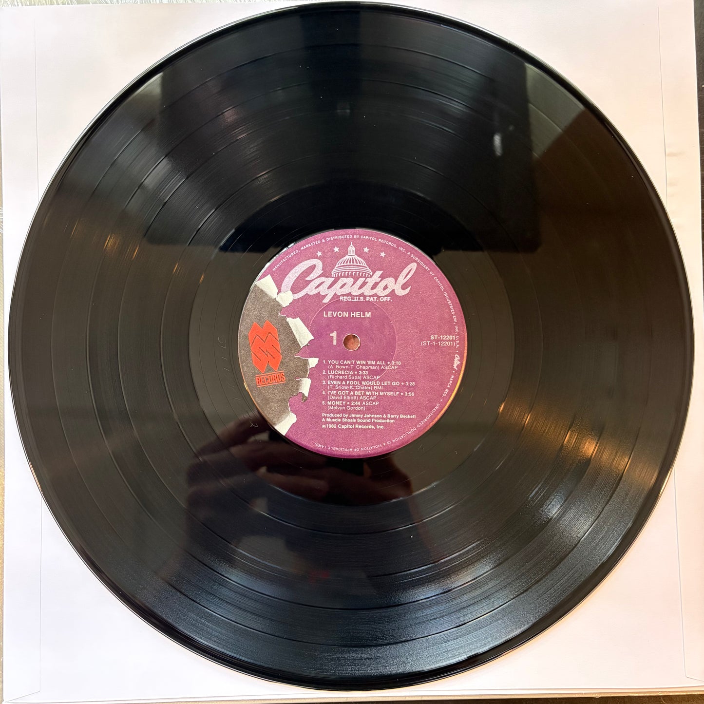 Levon Helm, "Levon Helm" (LP) [VG+ Used]