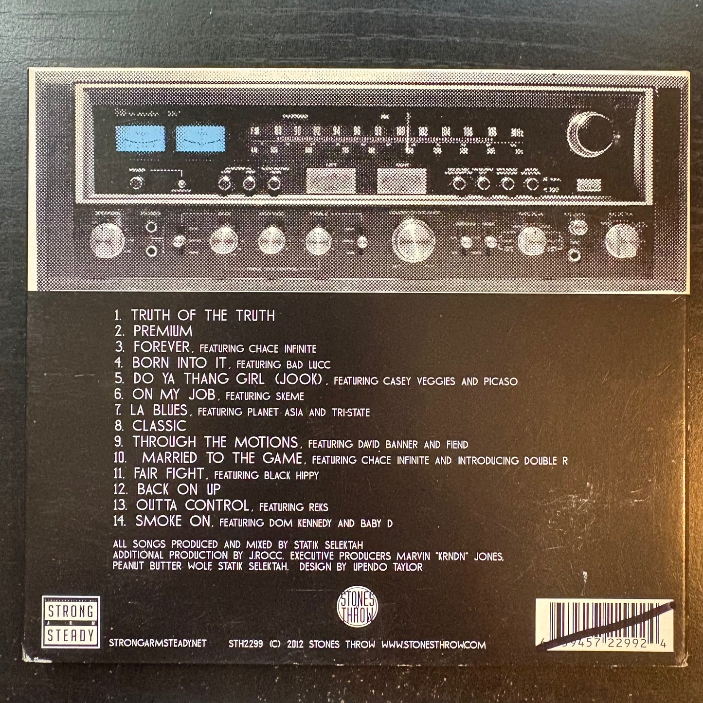 Strong Arm Steady / Statik Selektah, "Stereo Type" (CD) [EX Used]