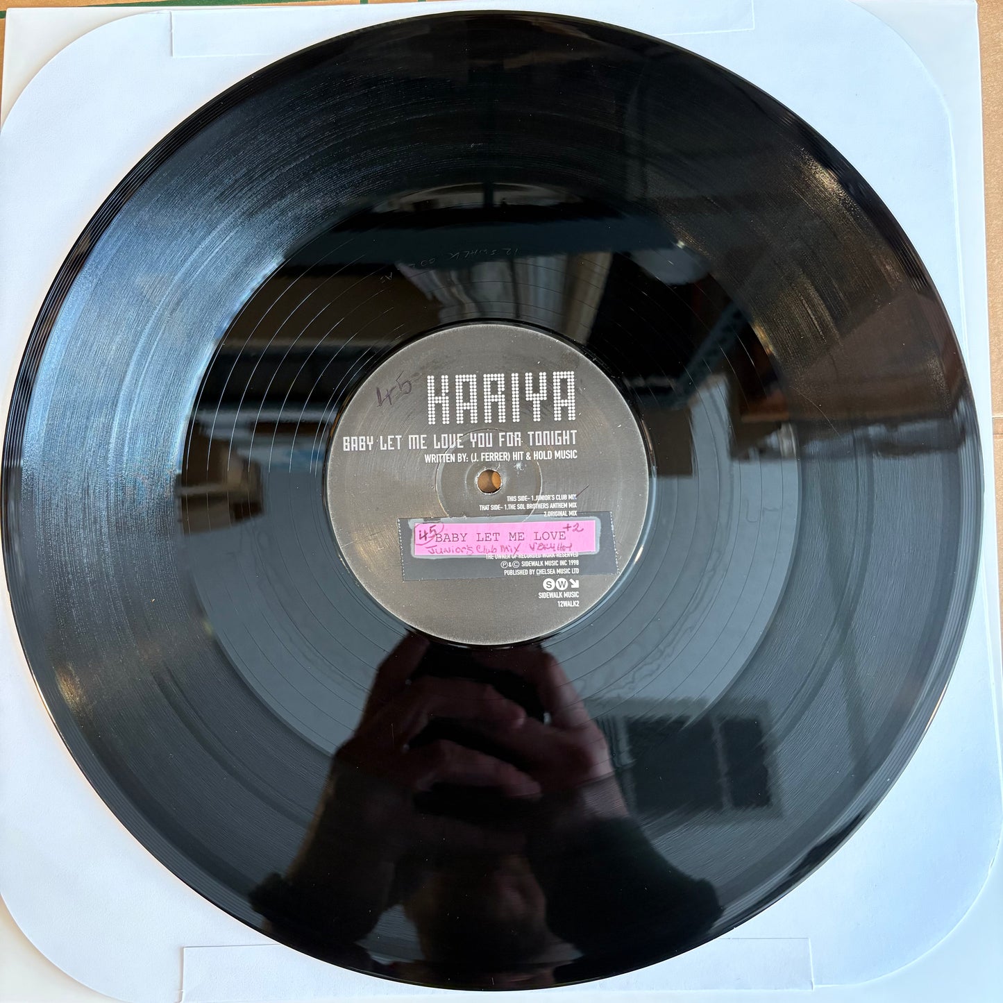 Kariya, "Let Me Love You For Tonight" (12") [VG Used]