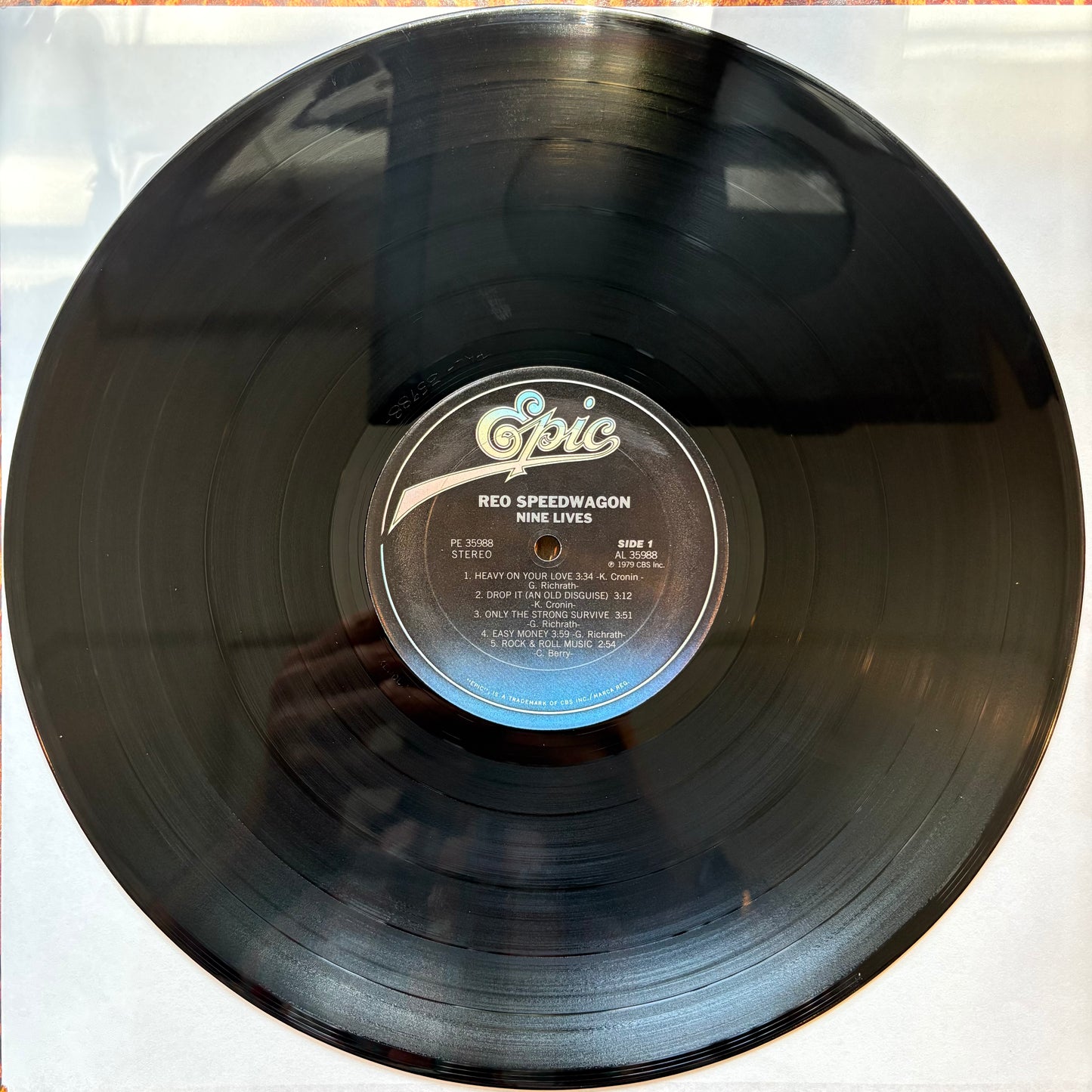 REO Speedwagon, "Nine Lives" [VG+ Used]
