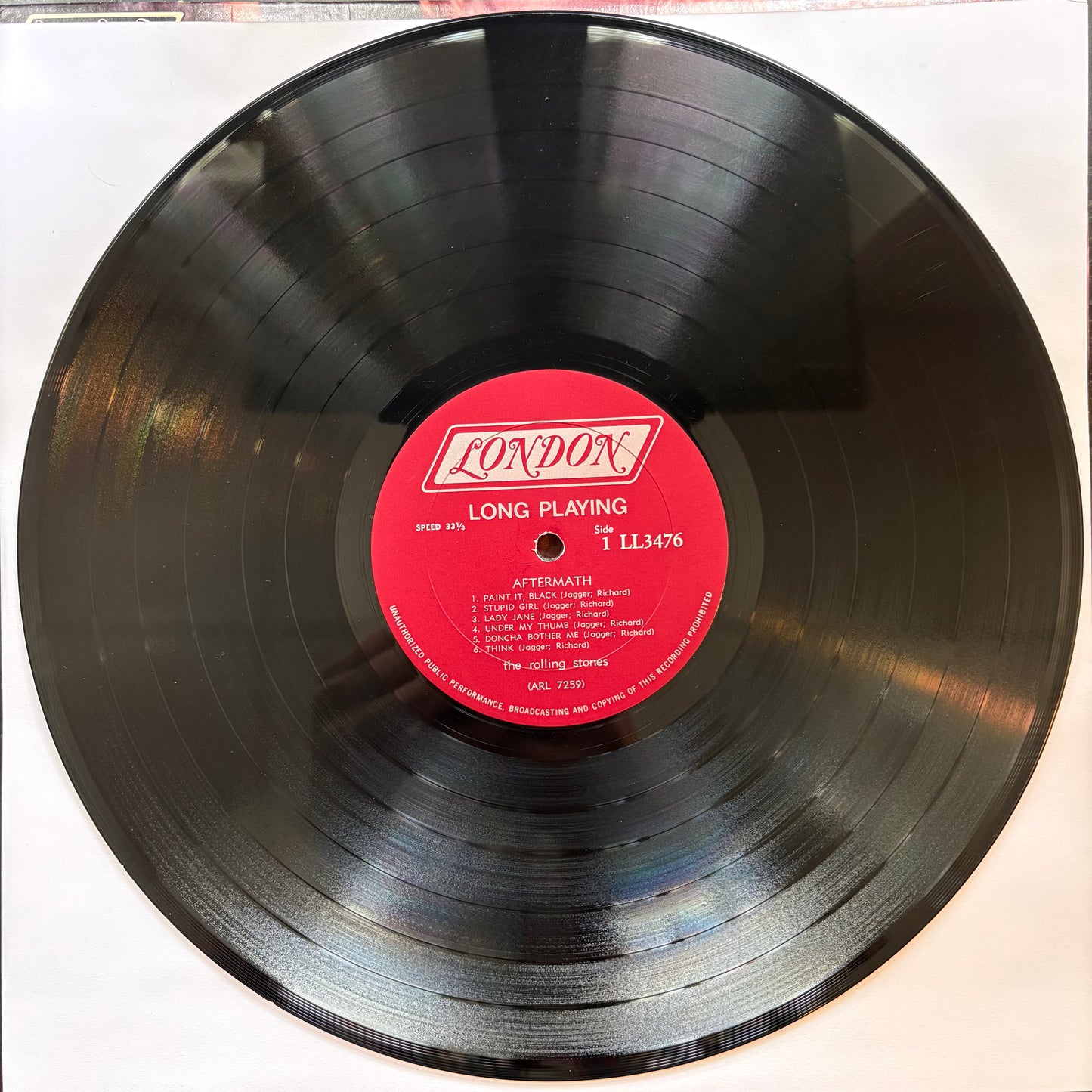 Rolling Stones, "Aftermath" (Mono) [VG Used]