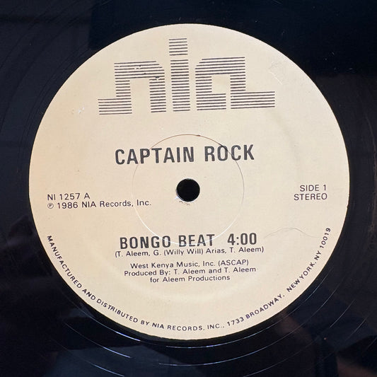 Captain Rock, "Bongo Beat" (12") [VG Used]