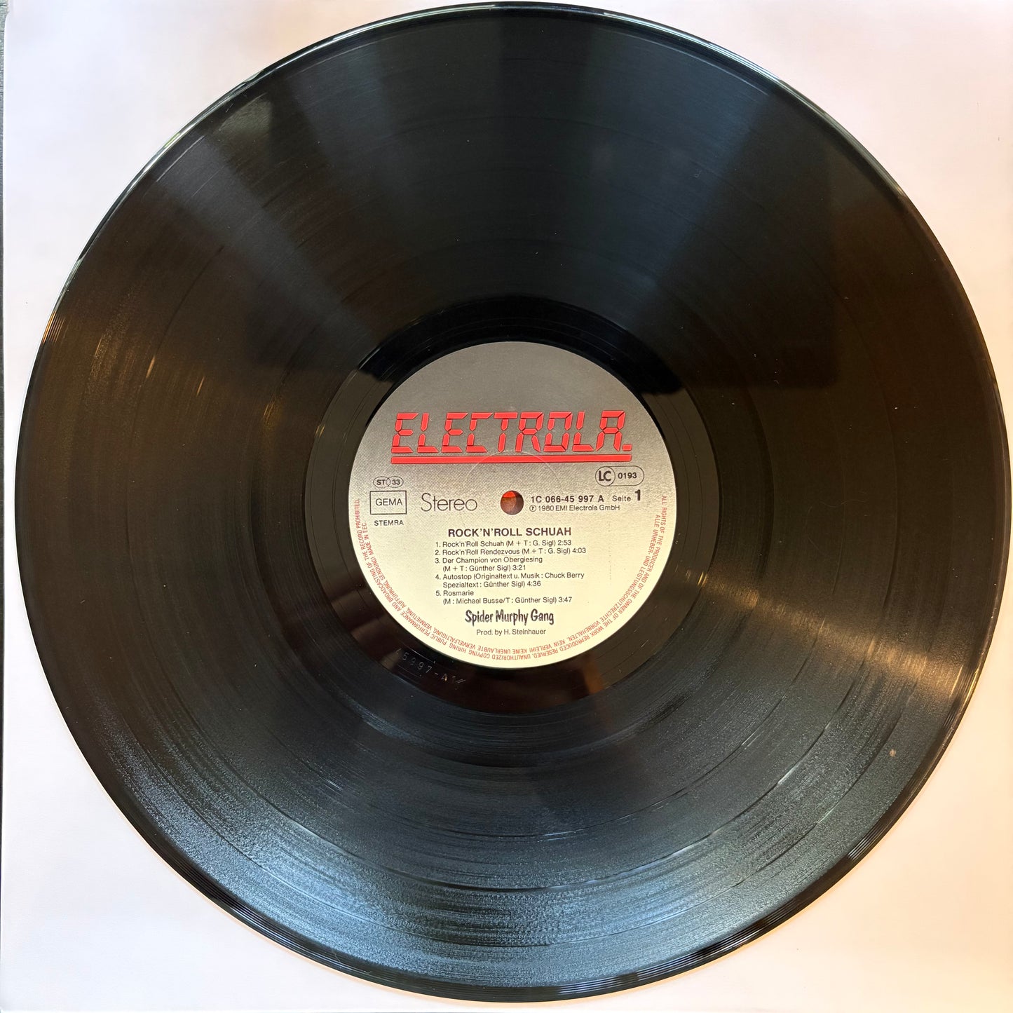 Spider Murphy Gang, "Rock'n'Roll Schuah" [VG+ Used]