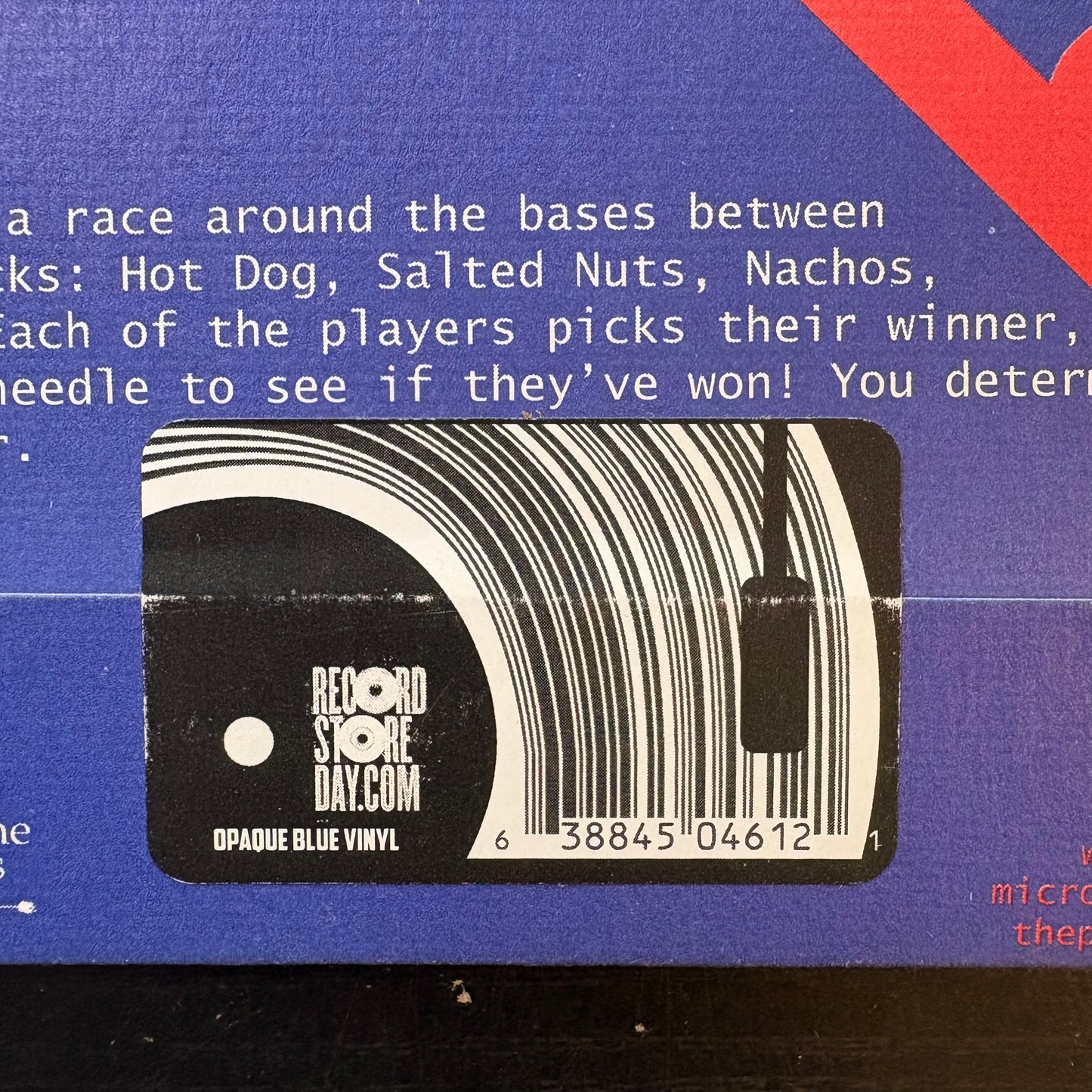 RPM Turntable Baseball (7") (Blue Vinyl) (Sealed)