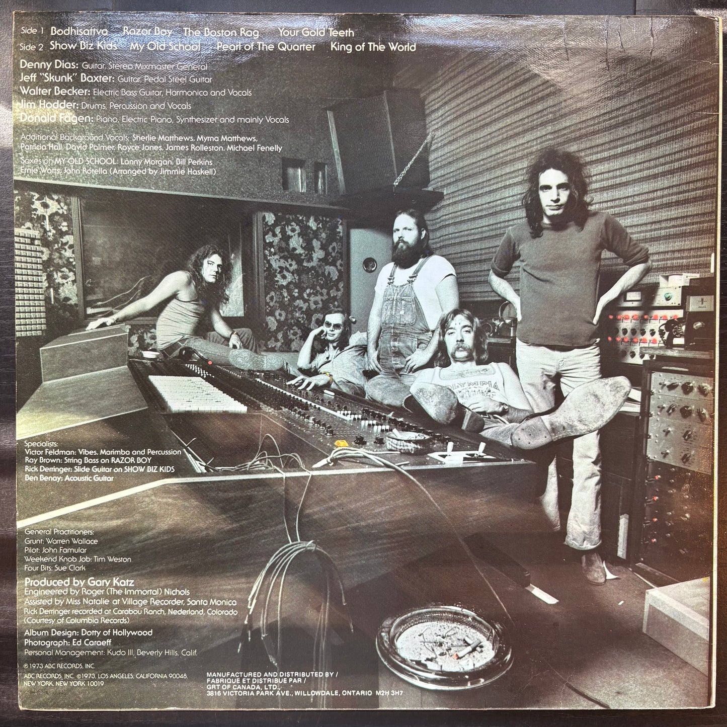 Steely Dan, "Countdown to Ecstasy" (Canada) [VG+ Used]