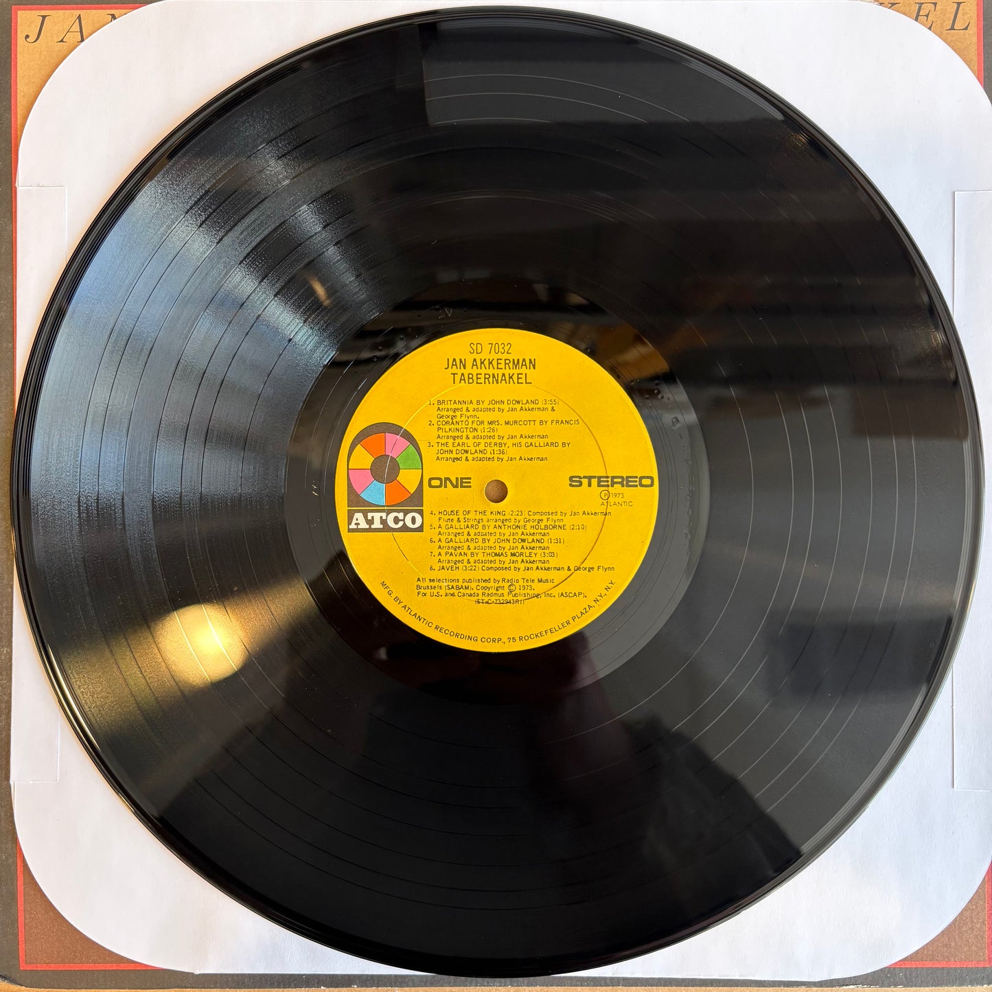 Jan Akkerman, "Tabernakel" [VG+ Used]