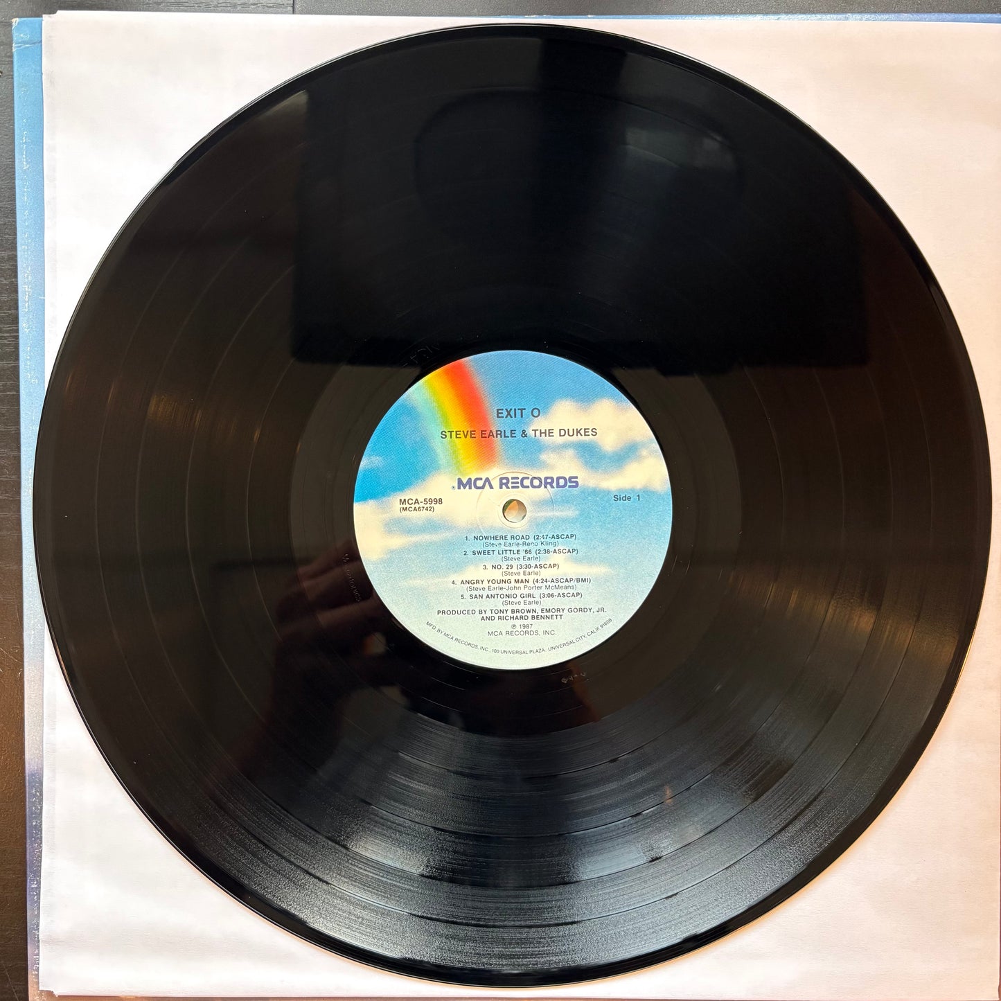 Steve Earle & The Dukes, "Exit 0" [EX Used]