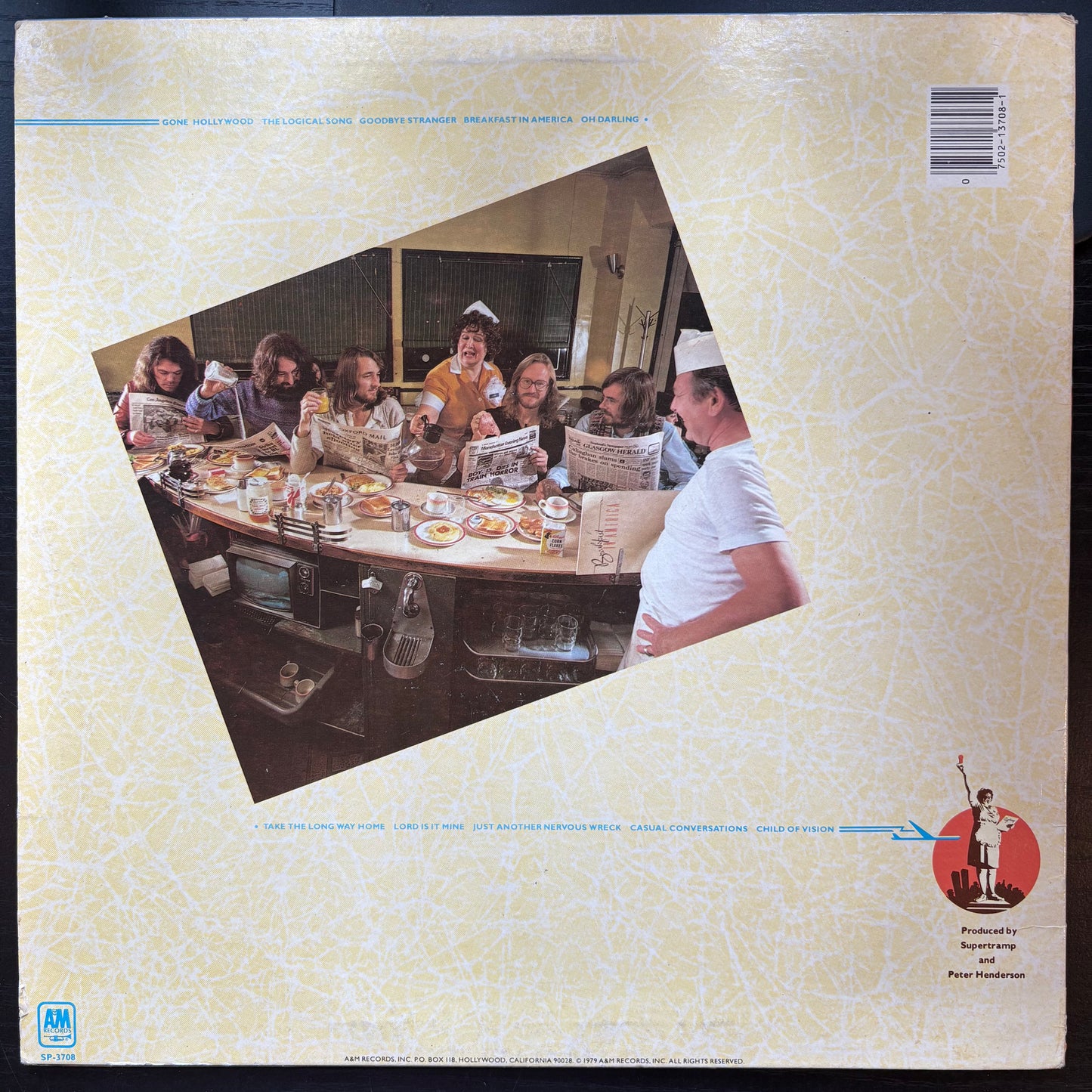 Supertramp, "Breakfast in America" [VG- Used]