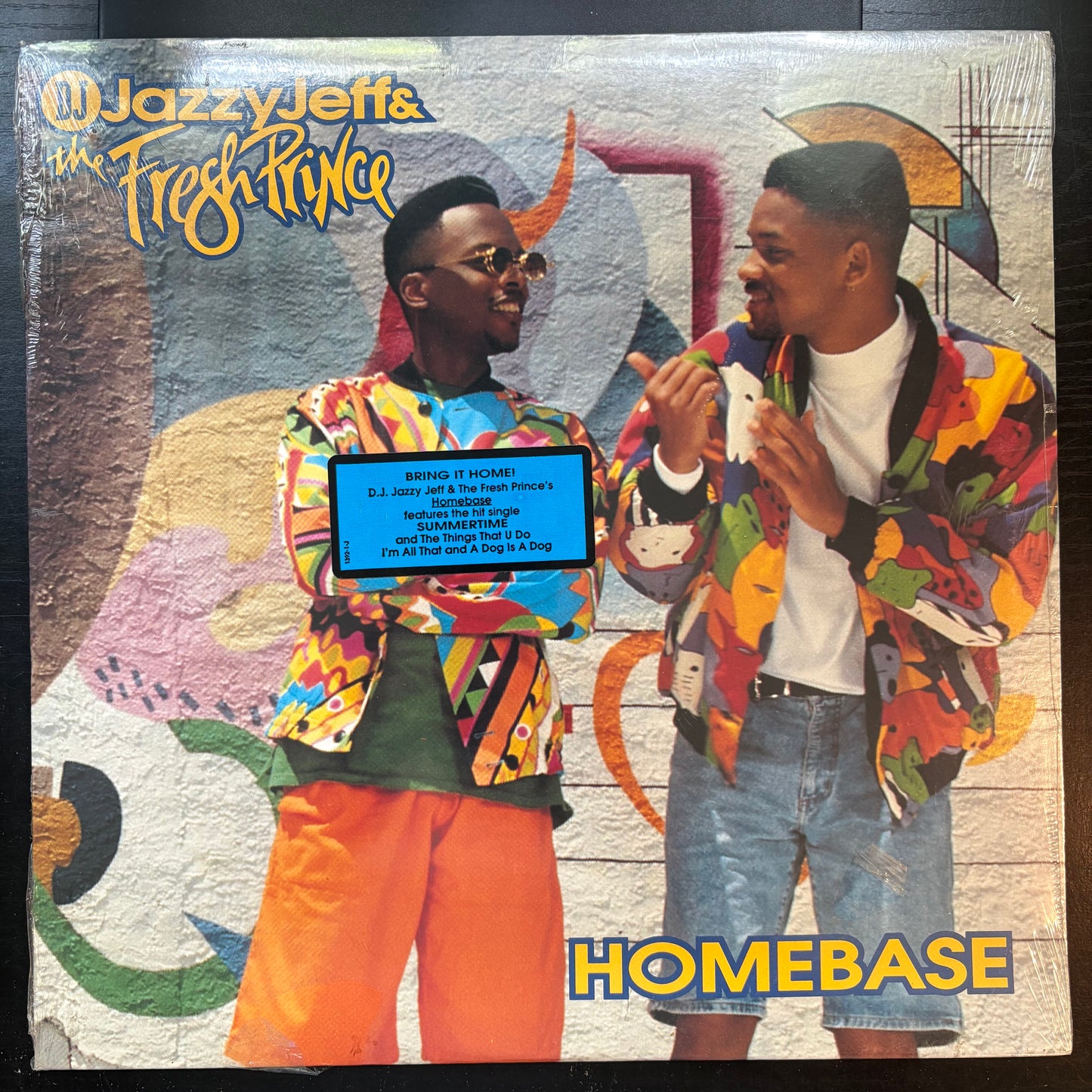DJ Jazzy Jeff & The Fresh Prince, "Homebase" (LP) (Sealed)