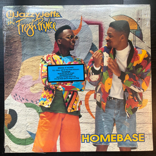 DJ Jazzy Jeff & The Fresh Prince, "Homebase" (LP) (Sealed)
