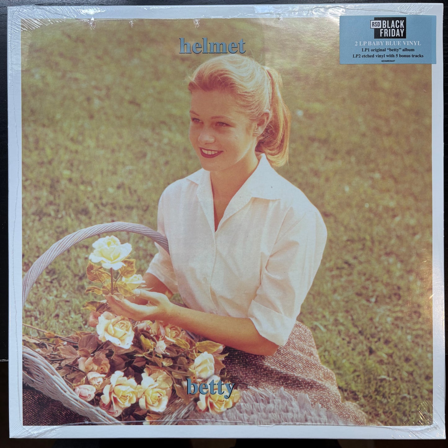 Helmet, "Betty" (Baby Blue Vinyl / Sealed) [Used]