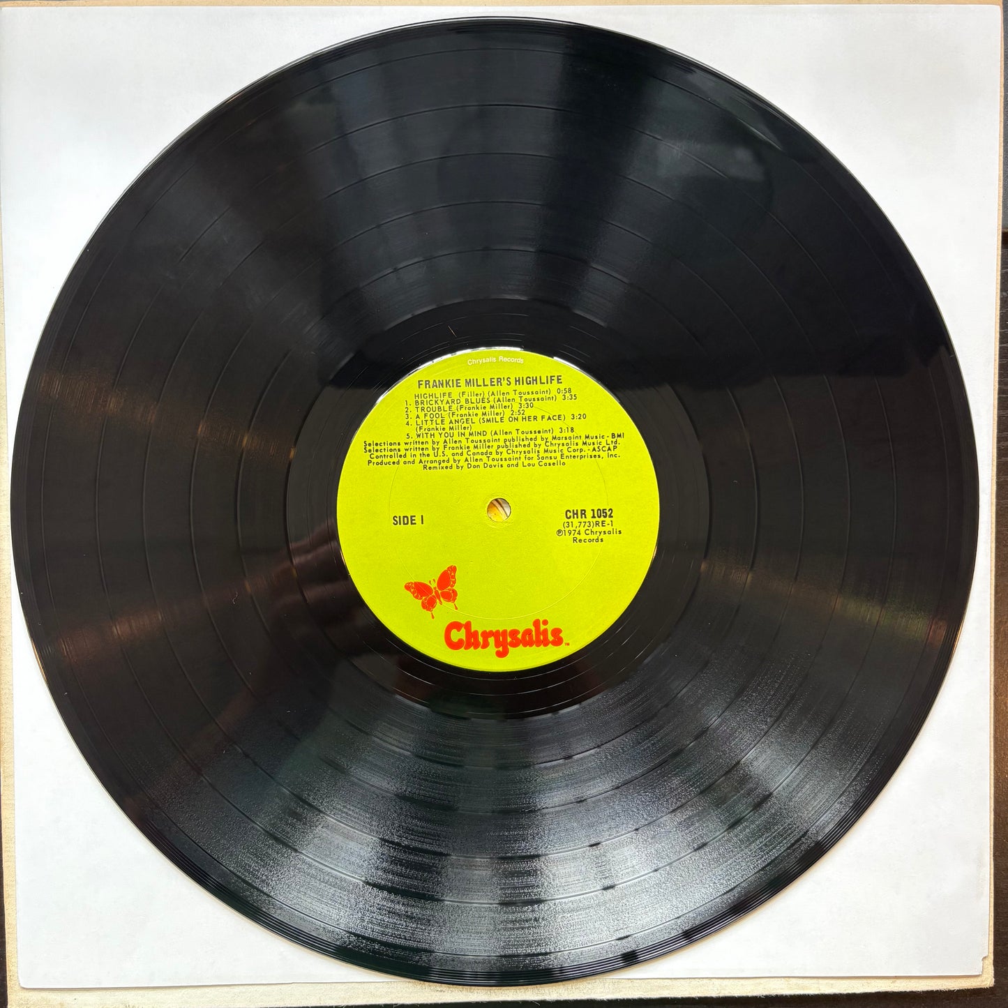 Frankie Miller, "Highlife" [VG Used]