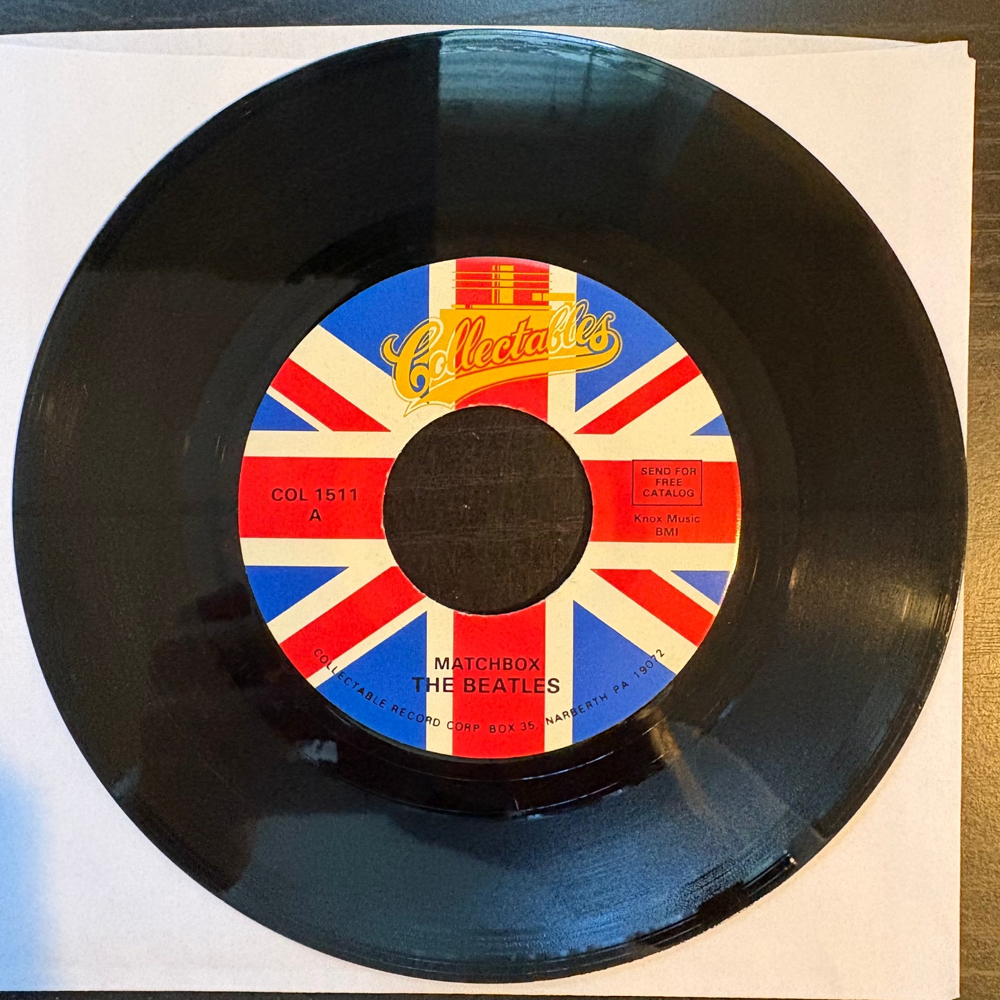 Beatles, "Matchbox" (7") [VG Used]