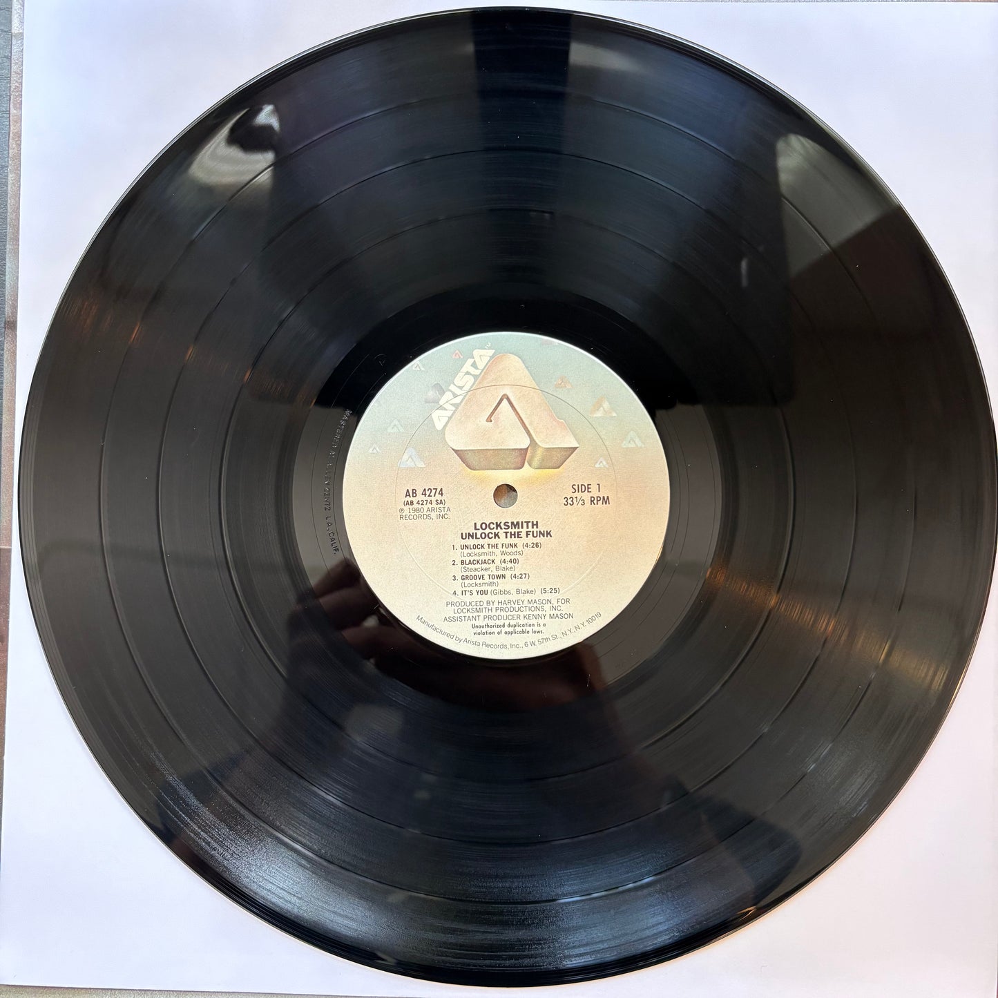 Locksmith, "Unlock the Funk" (LP) [VG+ Used]