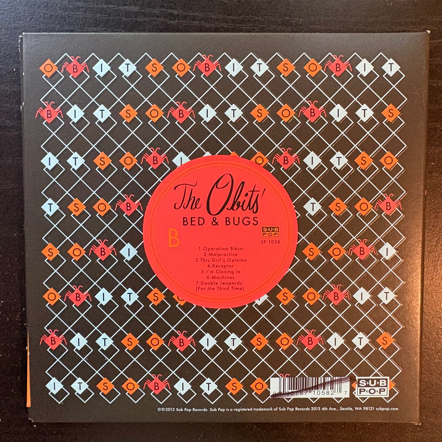 Obits, "Bed & Bugs" (CD) [VG+ Used]
