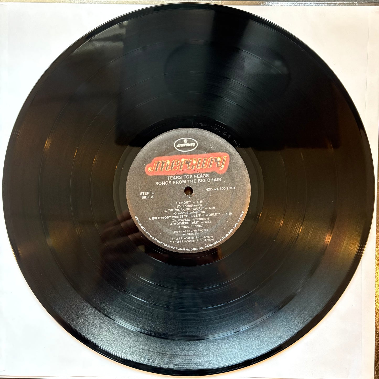 Tears for Fears, "Songs from the BIg Chair" [VG+ Used]