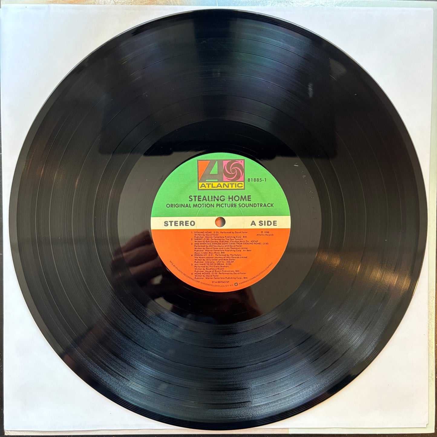 Various Artists, "Stealing Home Soundtrack" (LP) [EX Used]