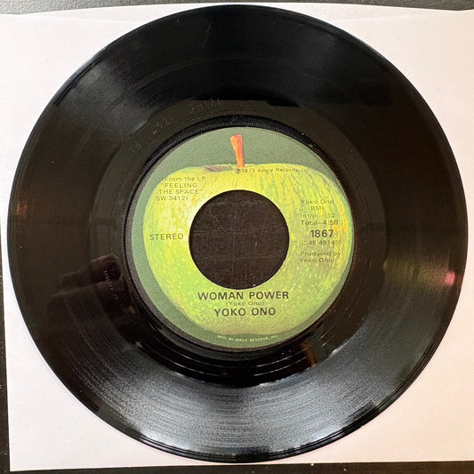 Yoko Ono, "Woman Power" (7") [VG Used]