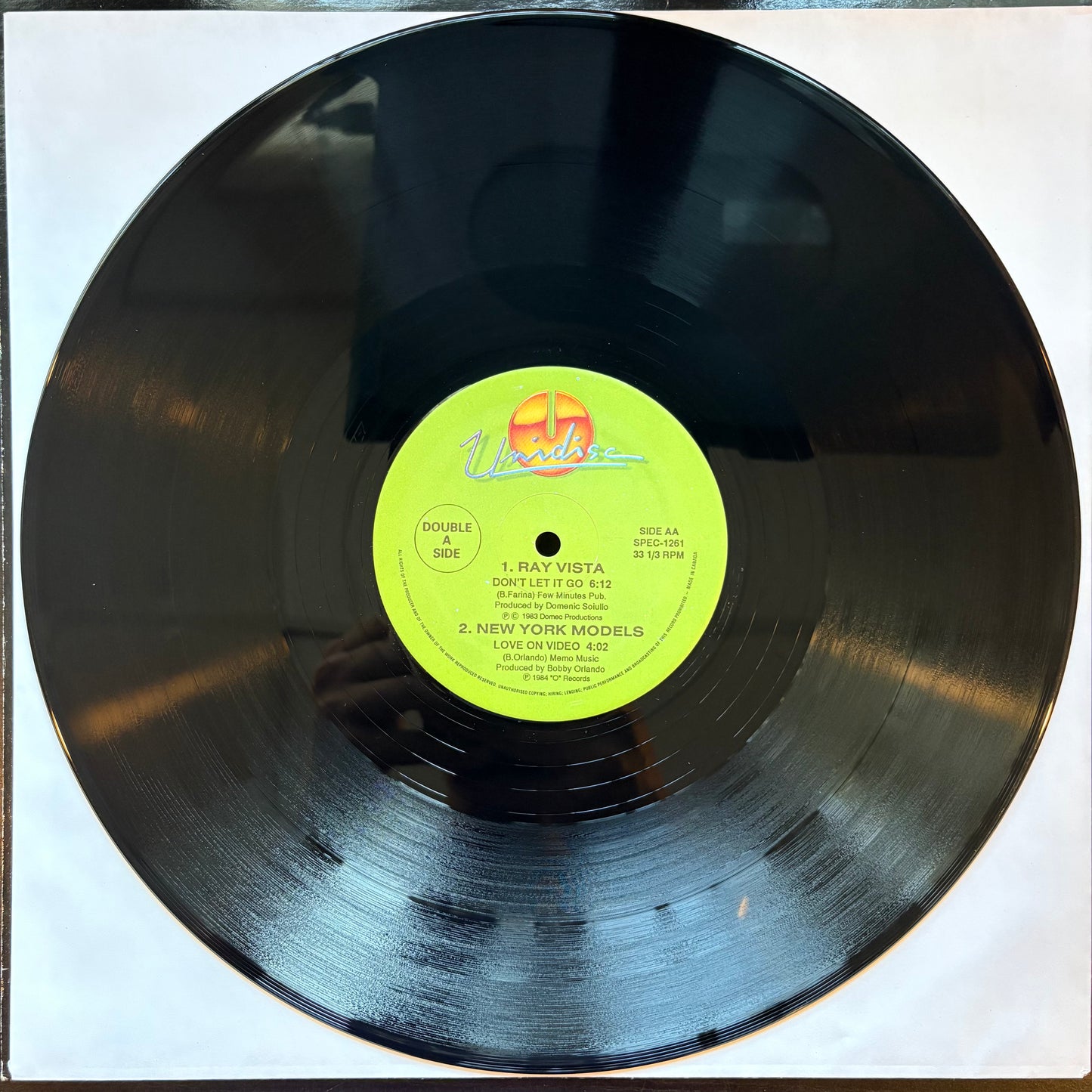 Waterfront Home / Tony Caso / Ray Vista / New York Models, "Double A Side" (12") [VG Used]
