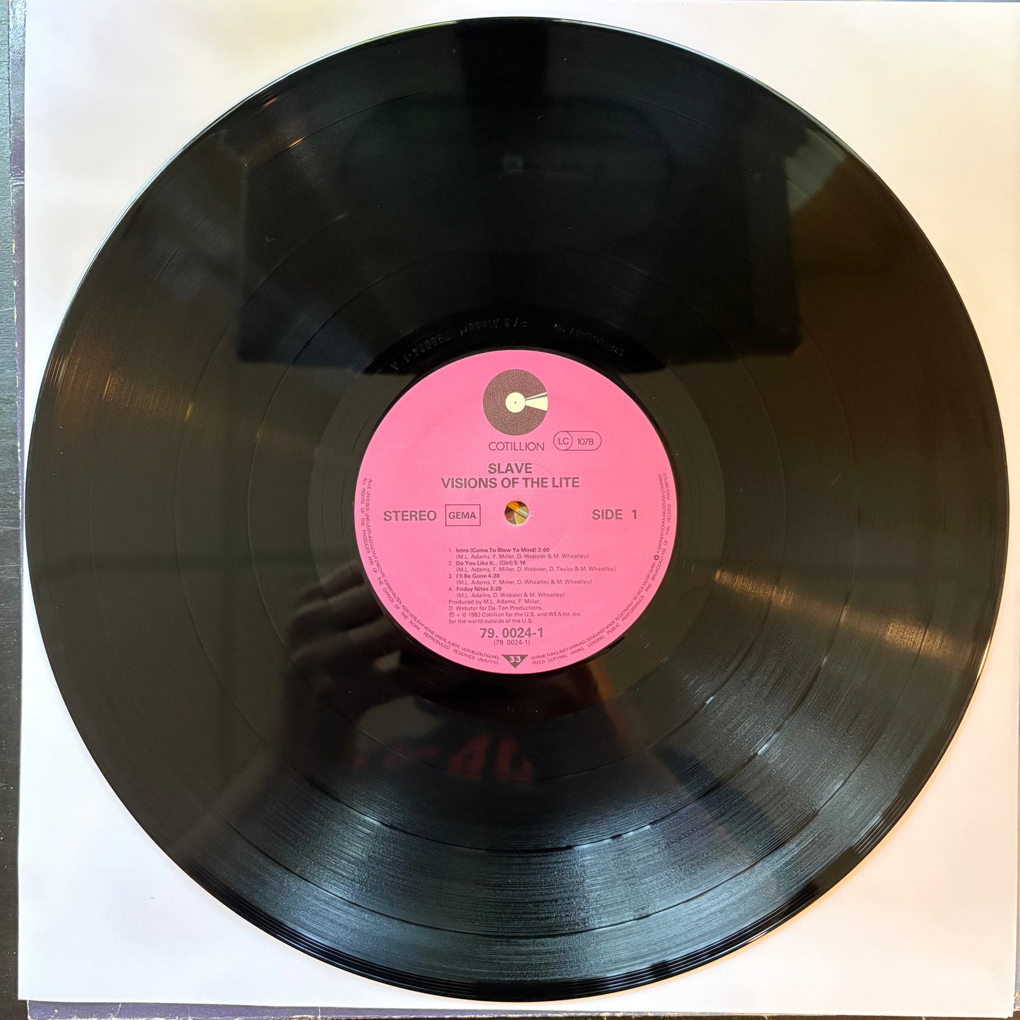 Slave, "Visions of the Lite" (LP) [VG Used]