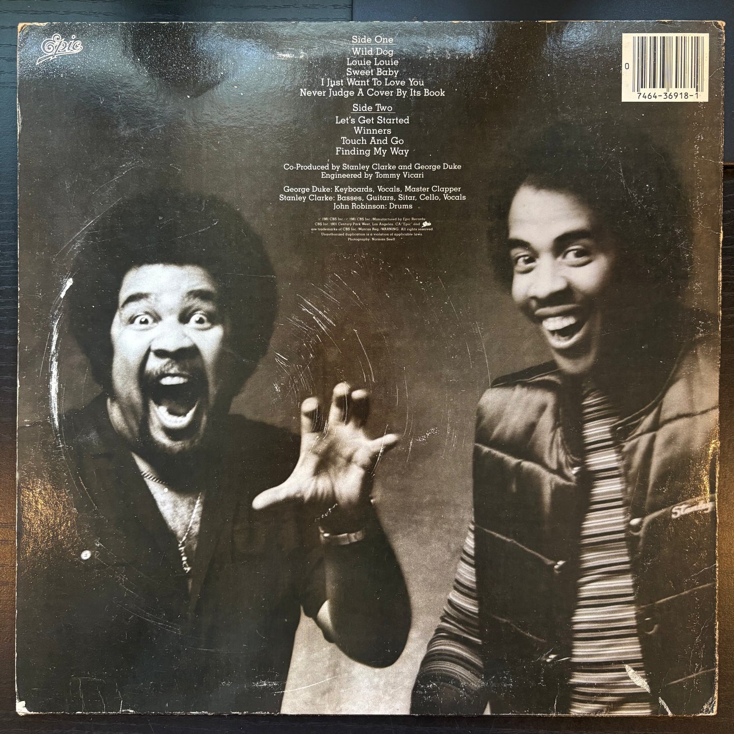 Stanley Clarke & George Duke, "The Clarke/Duke Project" [VG Used]