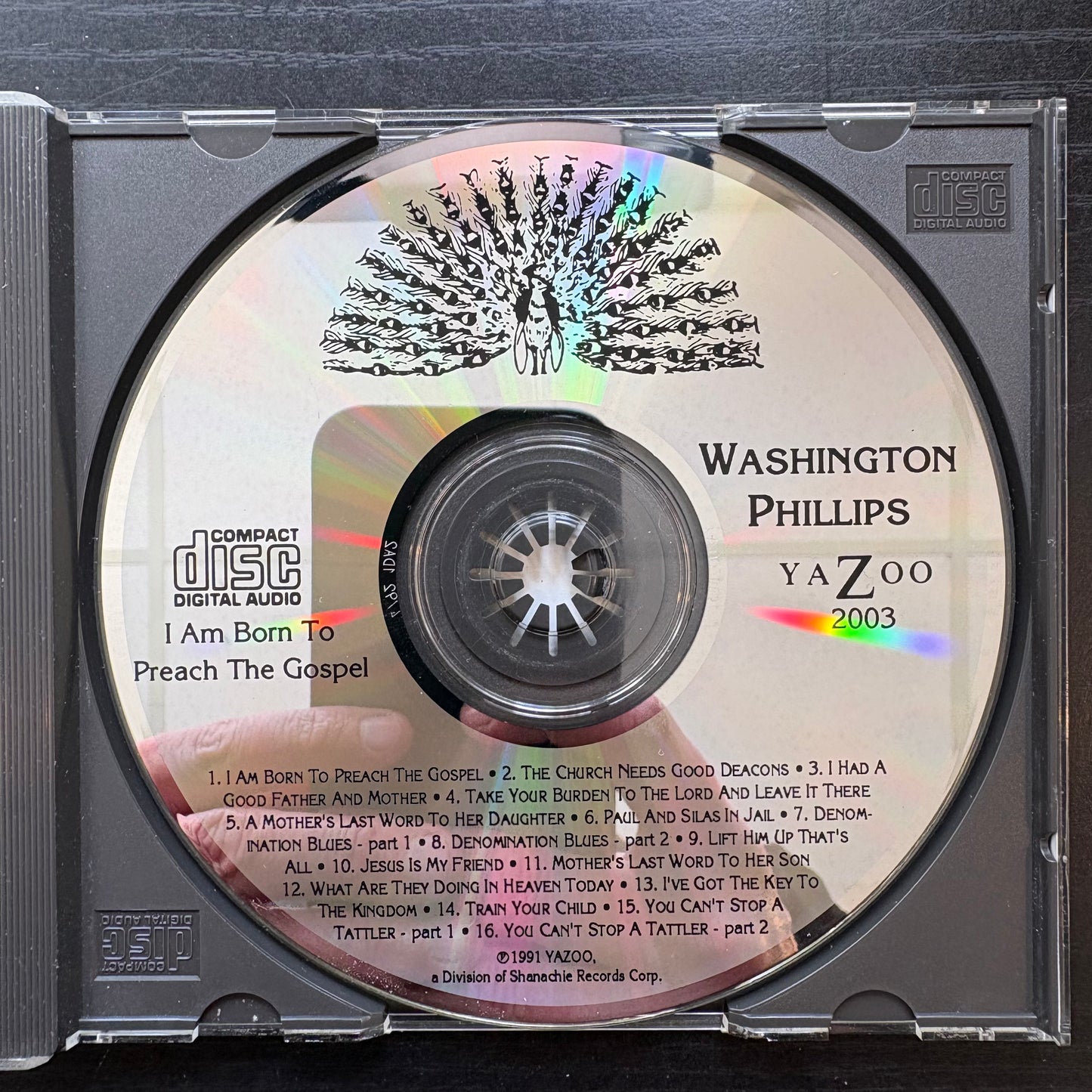 Washington Phillips, "I Am Born to Preach the Gospel" [Used CD]