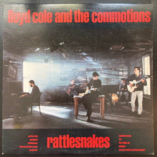 Lloyd Cole & The Commotions, "Rattlesnakes" [VG+ Used]