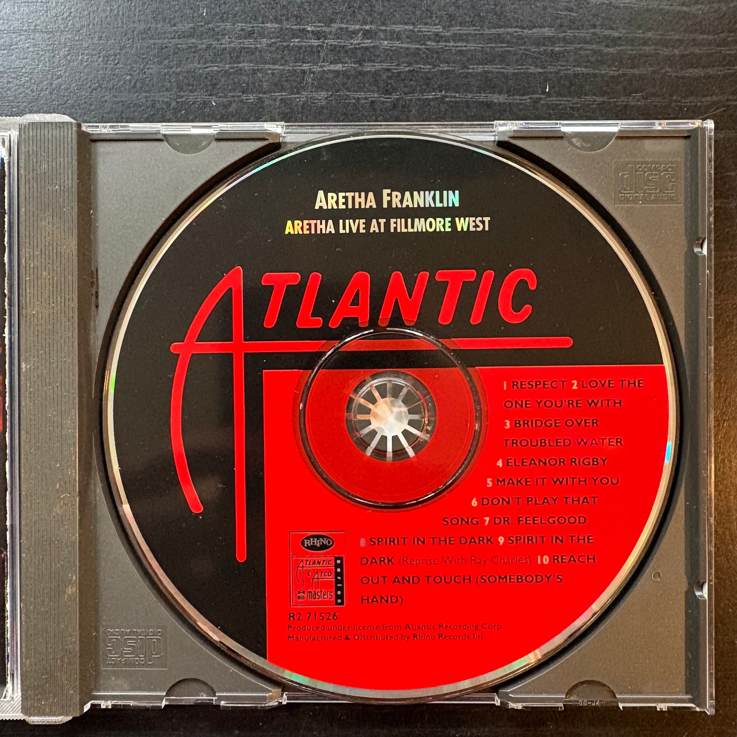 Aretha Franklin, "Live at Fillmore West" [Used CD]